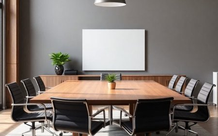 Find the Perfect Office Meeting Table for Your Workspace