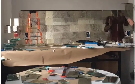 Create a Stunning Kitchen with Antique Glass Backsplash Designs and Inspiration