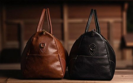 Upgrade Your Journey with Elegant Men's Leather Duffle Bags