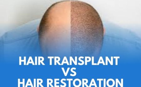 Hair Transplant vs Hair Restoration: What’s the Real Difference?