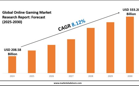 Online Gaming Industry Size and Growth Forecast (2025–2030)