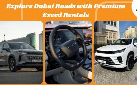 Explore Dubai Roads with Premium Exeed Rentals