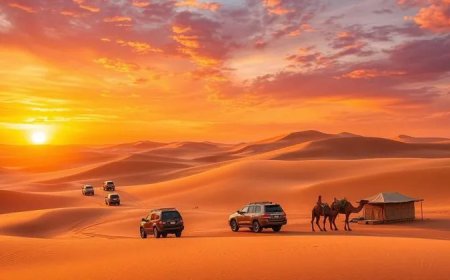 Experience the Magic of Morning Desert Safari
