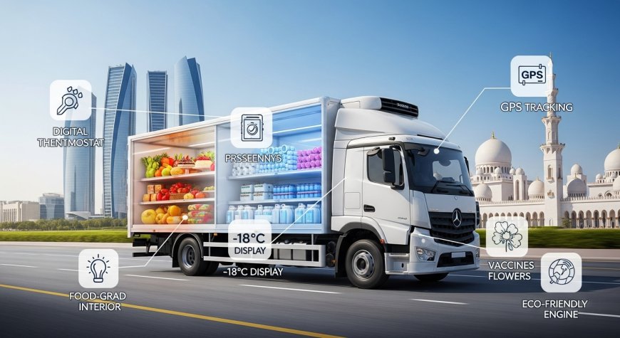 Refrigerated Truck for Rent in Abu Dhabi – Keep Your Deliveries Cool and Fresh