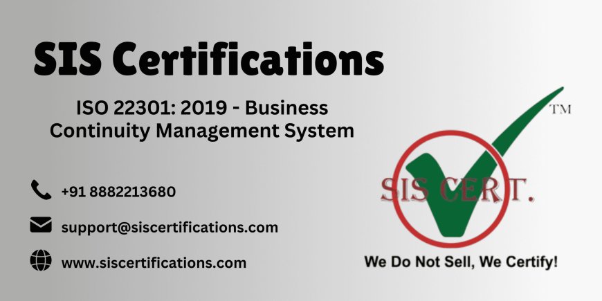 ISO 22301 Certification: Strengthen Your Business Against Any Disruption